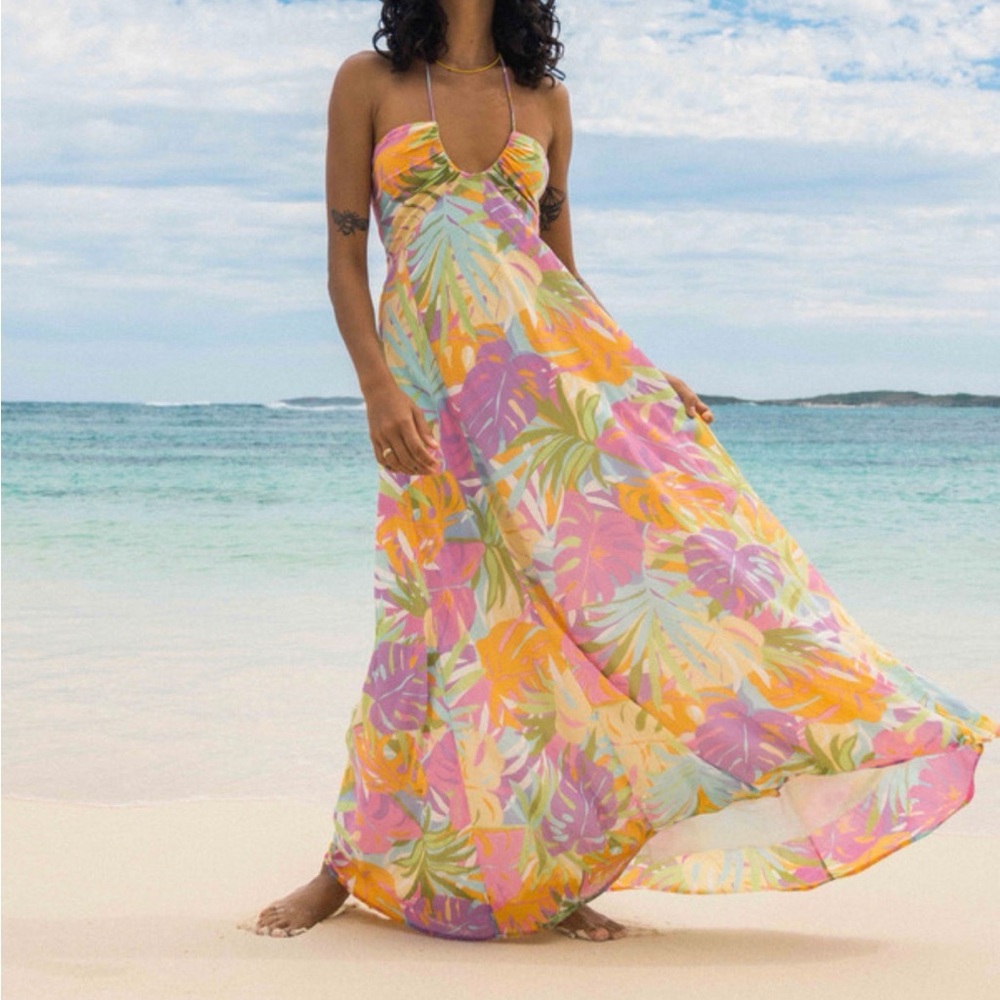 Billabong So Groovy Maxi Dress in Dreamland